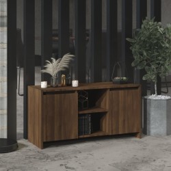 vidaXL TV-Schrank Braun Eiche-Optik 102x37,5x52,5 cm Holzwerkstoff