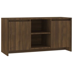 vidaXL TV-Schrank Braun Eiche-Optik 102x37,5x52,5 cm Holzwerkstoff