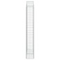 vidaXL Gabione mit Hochbogen 100x30x200/220 cm Verzinktes Eisen vidaXL Gabione mit Hochbogen 100x30x200/220 cm Verzinktes Eisen