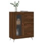 vidaXL Sideboard Braun Eichen-Optik 69,5x34x90 cm Holzwerkstoff vidaXL Sideboard Braun Eichen-Optik 69,5x34x90 cm Holzwerkstoff