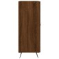 vidaXL Sideboard Braun Eichen-Optik 69,5x34x90 cm Holzwerkstoff vidaXL Sideboard Braun Eichen-Optik 69,5x34x90 cm Holzwerkstoff