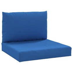Palettenkissen 2-tlg. Blau Oxford-Gewebe