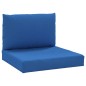 Palettenkissen 2-tlg. Blau Oxford-Gewebe Palettenkissen 2-tlg. Blau Oxford-Gewebe