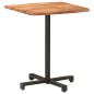 vidaXL Bistrotisch mit Baumkanten 60x60x75 cm Akazie Massivholz vidaXL Bistrotisch mit Baumkanten 60x60x75 cm Akazie Massivholz