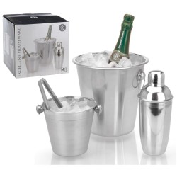 Excellent Houseware 4-tlg. Bar-Set Edelstahl 