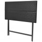 vidaXL 5-tlg. Garten-Essgruppe Klappbar Stahl Poly Rattan Schwarz vidaXL 5-tlg. Garten-Essgruppe Klappbar Stahl Poly Rattan Schwarz