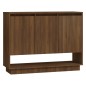 vidaXL Sideboard Braun Eichen-Optik 97x31x75 cm Holzwerkstoff vidaXL Sideboard Braun Eichen-Optik 97x31x75 cm Holzwerkstoff