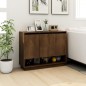 vidaXL Sideboard Braun Eichen-Optik 97x31x75 cm Holzwerkstoff vidaXL Sideboard Braun Eichen-Optik 97x31x75 cm Holzwerkstoff