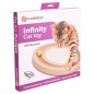 FLAMINGO Katzenspielzeug Kratzbrett Infinity 29x29x2,5 cm Natur FLAMINGO Katzenspielzeug Kratzbrett Infinity 29x29x2,5 cm Natur
