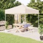 vidaXL Partyzelt Faltbar Creme 3x3 m vidaXL Partyzelt Faltbar Creme 3x3 m