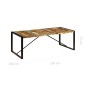 vidaXL Esstisch 220x100x75 cm Altholz Massiv vidaXL Esstisch 220x100x75 cm Altholz Massiv