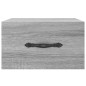 vidaXL Wand-Nachttisch Grau Sonoma 35x35x20 cm vidaXL Wand-Nachttisch Grau Sonoma 35x35x20 cm