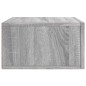 vidaXL Wand-Nachttisch Grau Sonoma 35x35x20 cm vidaXL Wand-Nachttisch Grau Sonoma 35x35x20 cm