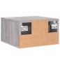 vidaXL Wand-Nachttisch Grau Sonoma 35x35x20 cm vidaXL Wand-Nachttisch Grau Sonoma 35x35x20 cm