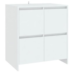 vidaXL Sideboard Weiß 70x41x75 cm Holzwerkstoff