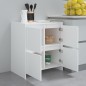 vidaXL Sideboard Weiß 70x41x75 cm Holzwerkstoff vidaXL Sideboard Weiß 70x41x75 cm Holzwerkstoff