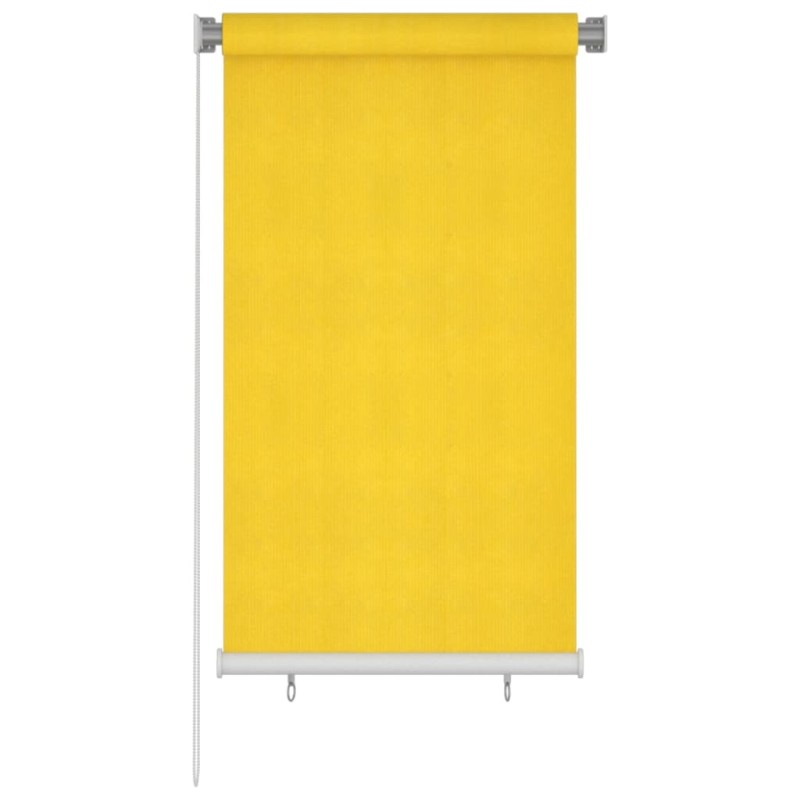vidaXL Außenrollo 80x140 cm Gelb HDPE vidaXL Außenrollo 80x140 cm Gelb HDPE