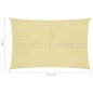 vidaXL Sonnensegel 160 g/m² Beige 3x4,5 m HDPE vidaXL Sonnensegel 160 g/m² Beige 3x4,5 m HDPE