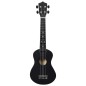 vidaXL Sopran-Ukulele-Set mit Tasche für Kinder Schwarz 23" vidaXL Sopran-Ukulele-Set mit Tasche für Kinder Schwarz 23"