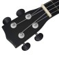 vidaXL Sopran-Ukulele-Set mit Tasche für Kinder Schwarz 23" vidaXL Sopran-Ukulele-Set mit Tasche für Kinder Schwarz 23"