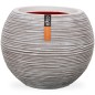 Capi Vase Blumentopf "Nature Rib" Kugelform 40 x 32 cm Elfenbein Capi Vase Blumentopf "Nature Rib" Kugelform 40 x 32 cm Elfenbein