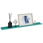 vidaXL Wandregale 4 Stk. Blau 100x9x3 cm vidaXL Wandregale 4 Stk. Blau 100x9x3 cm