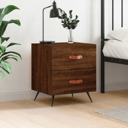 vidaXL Nachttisch Braune Eiche 40x35x47,5 cm Holzwerkstoff