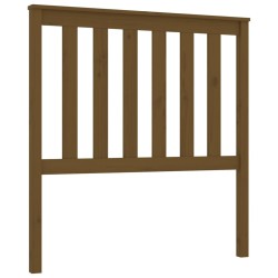 vidaXL Kopfteil Honigbraun 96x6x101 cm Massivholz Kiefer