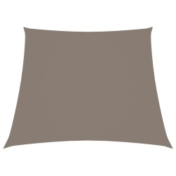 vidaXL Sonnensegel Oxford-Gewebe Trapezförmig 3/4x3 m Taupe