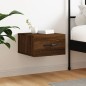 vidaXL Wand-Nachttisch Braun Eichen-Optik 35x35x20 cm vidaXL Wand-Nachttisch Braun Eichen-Optik 35x35x20 cm