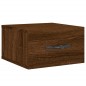 vidaXL Wand-Nachttisch Braun Eichen-Optik 35x35x20 cm vidaXL Wand-Nachttisch Braun Eichen-Optik 35x35x20 cm