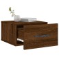 vidaXL Wand-Nachttisch Braun Eichen-Optik 35x35x20 cm vidaXL Wand-Nachttisch Braun Eichen-Optik 35x35x20 cm