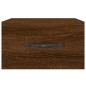 vidaXL Wand-Nachttisch Braun Eichen-Optik 35x35x20 cm vidaXL Wand-Nachttisch Braun Eichen-Optik 35x35x20 cm