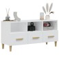 vidaXL TV-Schrank Weiß 102x36x50 cm Holzwerkstoff vidaXL TV-Schrank Weiß 102x36x50 cm Holzwerkstoff