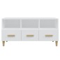 vidaXL TV-Schrank Weiß 102x36x50 cm Holzwerkstoff vidaXL TV-Schrank Weiß 102x36x50 cm Holzwerkstoff