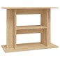 vidaXL Aquariumständer Sonoma-Eiche 80x35x60 cm Holzwerkstoff vidaXL Aquariumständer Sonoma-Eiche 80x35x60 cm Holzwerkstoff