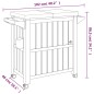 vidaXL 3-in-1 Servierwagen Hellbraun Polypropylen vidaXL 3-in-1 Servierwagen Hellbraun Polypropylen