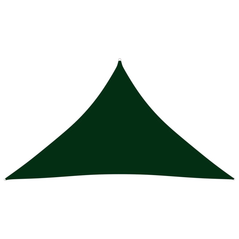 vidaXL Sonnensegel Oxford-Gewebe Dreieckig 3,5x3,5x4,9 m Dunkelgrün vidaXL Sonnensegel Oxford-Gewebe Dreieckig 3,5x3,5x4,9 m Dunkelgrün
