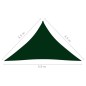 vidaXL Sonnensegel Oxford-Gewebe Dreieckig 3,5x3,5x4,9 m Dunkelgrün vidaXL Sonnensegel Oxford-Gewebe Dreieckig 3,5x3,5x4,9 m Dunkelgrün