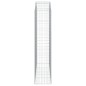 vidaXL Gabione mit Hochbogen 200x50x220/240 cm Verzinktes Eisen vidaXL Gabione mit Hochbogen 200x50x220/240 cm Verzinktes Eisen