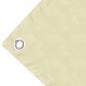 vidaXL Balkonsichtschutz Oxfordgewebe 75x600 cm Creme vidaXL Balkonsichtschutz Oxfordgewebe 75x600 cm Creme