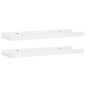 vidaXL Bilderleisten 2 Stk. Weiß 40x9x3 cm MDF vidaXL Bilderleisten 2 Stk. Weiß 40x9x3 cm MDF