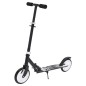 vidaXL 2-Rad-Kinderroller mit Verstellbarem Lenker Schwarz vidaXL 2-Rad-Kinderroller mit Verstellbarem Lenker Schwarz