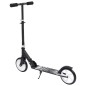 vidaXL 2-Rad-Kinderroller mit Verstellbarem Lenker Schwarz vidaXL 2-Rad-Kinderroller mit Verstellbarem Lenker Schwarz
