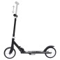 vidaXL 2-Rad-Kinderroller mit Verstellbarem Lenker Schwarz vidaXL 2-Rad-Kinderroller mit Verstellbarem Lenker Schwarz