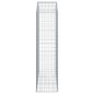 vidaXL Gabione mit Hochbogen 150x50x180/200 cm Verzinktes Eisen vidaXL Gabione mit Hochbogen 150x50x180/200 cm Verzinktes Eisen