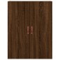 vidaXL Wandschrank Braun Eichen-Optik 69,5x34x90 cm vidaXL Wandschrank Braun Eichen-Optik 69,5x34x90 cm