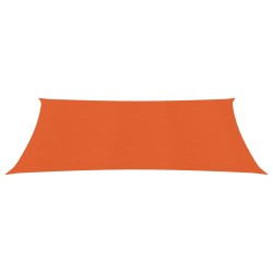 vidaXL Sonnensegel 160 g/m² Orange 2x4,5 m HDPE