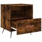 vidaXL Nachttisch Räuchereiche 40x35x47,5 cm Holzwerkstoff vidaXL Nachttisch Räuchereiche 40x35x47,5 cm Holzwerkstoff