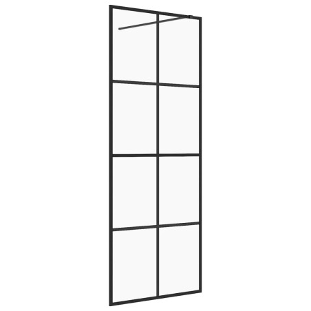 vidaXL Duschwand für Begehbare Dusche mit Klarem ESG Glas 80x195 cm
